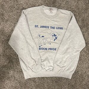 “St James The Less Bison Pride” Sweatshirt Size